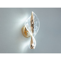 Декоративний світлодіодний світильник на стіну, 6Вт, золото Diasha F3851-4