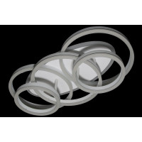 Светодиодные люстры потолочные светильники с пультом Linisoln 55015-3-2 WH