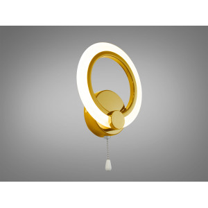 Світлодіодне бра A8022 13Вт золото сучасне управління Diasha A8022/1G