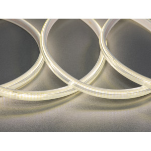 Світлодіодна стрічка 220в, 288 шт/м, герметична, 10мм, нейтральний Diasha P220CL-COB-288-NW-65-10