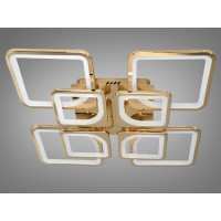 Cветодиодная люстра Diasha 8060/4+4 G led dimmer 3 color