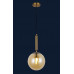 Светильник люстра подвесная в стиле лофт шар Levistella  9163520-1 BRZ+BR