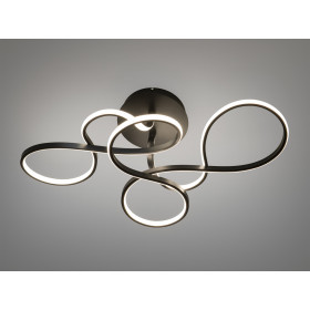 Стельова світлодіодна люстра біла 65 Вт Diasha WG5099/ABK