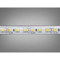 LED стрічка 12в, 120 шт/м, герметична, 8мм, теплий Diasha N12-2835-120-WW-65-8