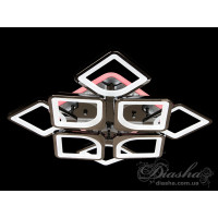 Люстры светодиодные Diasha S8060/4+4BHR LED 3color dimmer 