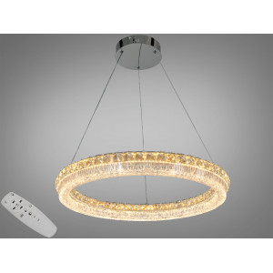 Кришталева світлодіодна люстра-підвіс, 60W Diasha MD6027/600HR