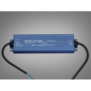 Блок живлення 24В, для підключення LED стрічки, 100Вт, 4.17А Diasha PPF-PW-IP68-24v-100w