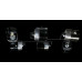 Люстра с плафонами  LGH90063/6 (BK+CR) Splendid-Ray
286366