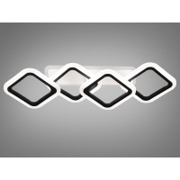 Потолочная светодиодная люстра Diasha HA8160/2+2BKLED3colordimmer