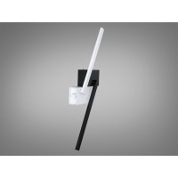 Естетично привабливе світлодіодне бра, 20W, чорний+білий Diasha Q3/600BK+WH