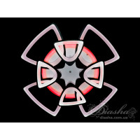 LED люстра Diasha 8118/4+4BK LED 3color dimmer