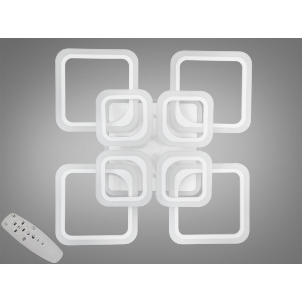 Люстры светодиодные Diasha A8060/4+4WH LED 3color dimmer