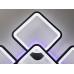 Светодиодная люстра Diasha 8060/4+1BK LED 3color dimmer