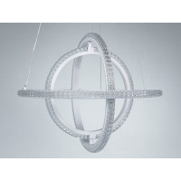 Люстра підвісна Diasha біла 3 кільця 46 Вт Diasha D8702/400-3WH