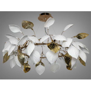 Підвісна люстра Diasha золото 12xE14 105 см Diasha 7238-12PRGD