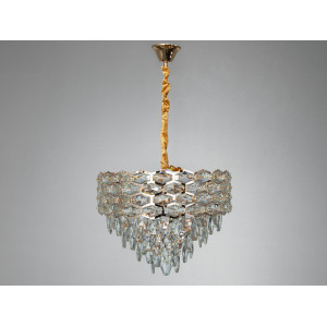 Люстра кришталева Diasha Classic золото 9 ламп Diasha 2036/500SGD