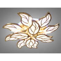 Люстра в зал светодиодная потолочная 180W Diasha 8028/8+4LED3colordimmer