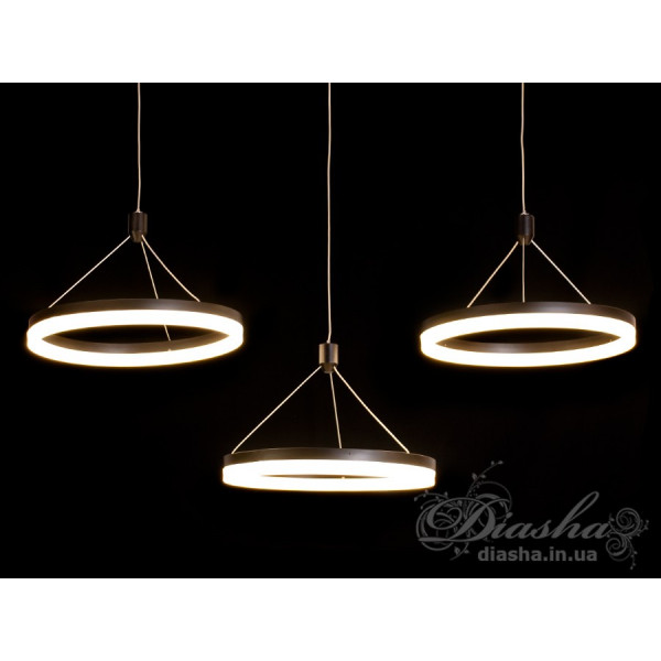 LED люстра Diasha D2047/3BK