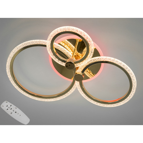 Светодиодная люстра с пультом  Diasha A8180/3GLED3colordimmer