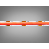 COB LED стрічка 12В, 320 діодів на метр, 8мм, червоний Diasha P12-COB-320-RED-20-8