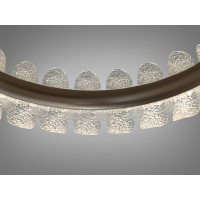 Люстра стельова Diasha LED шампань 50 Вт Diasha 2511/500CG