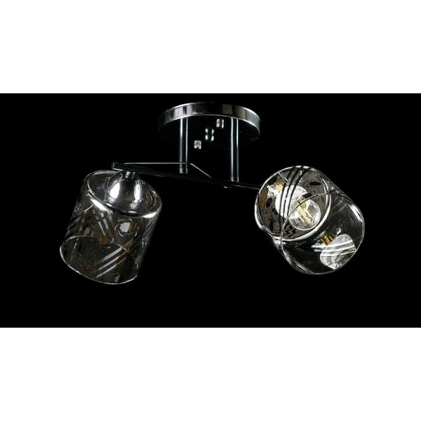 Люстра с плафонами  L8572/2 (CR+BK) Splendid-Ray
234497