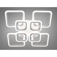 Люстра потолочная, 135Вт, біла Diasha A8060/4+4WH