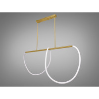 Підвісна світлодіодна люстра над робочою поверхнею Шланг, 32W, бронза Diasha SY9752-L1200GAB Підвісна світлодіодна люстра над робочою поверхнею Шланг, 32W, бронза Diasha SY9752-L1200GAB