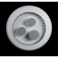 Люстра в зал или спальню светодиодная современная Splendid-Ray 286051 (WT) 