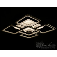 Потолочная светодиодная люстра с пультом и ночником Diasha MX2558/4+1BK LED 3color dimmer