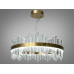 Кришталева світлодіодна люстра в кухню, в класичному стилі, 135 Вт Diasha 836/600BR