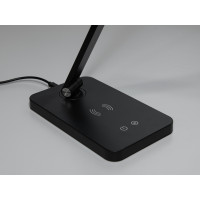 Лед настільна сенсорна лампа в для робочого столу, 5 Вт, чорний Diasha A855BKwirelesscharge