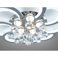 Стельова LED-люстра Diasha білий білий 60Вт пульт Diasha 2529WHdimmer