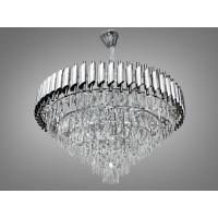 Потолочная люстра 18 ламп Diasha 9001-800CH+PB