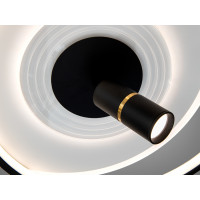 Стельова люстра LED Diasha біла 85Вт Diasha 5531WH+BKdimmer