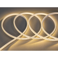 Світлодіодна стрічка 220в, 120шт/м, герметична, 10мм, теплий Diasha P220-2835-120-WW-65-10