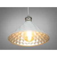 Лофт люстра подвесная белого цвета Diasha 7466/1WH+SL