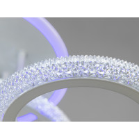 Люстра с пультом 55W Diasha 2408/3WHLED3colordimmer