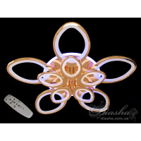 Cветодиодная люстра Diasha 8059/5+5G LED 3color dimmer