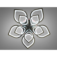 Cветодиодная люстра Diasha 8073/5+5BHR LED 3color dimmer 