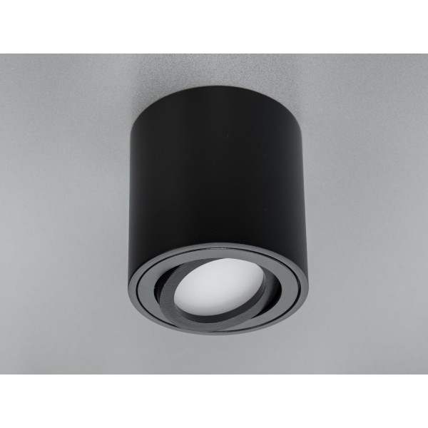 Накладний точковий світильник з поворотним механізмом, чорний Diasha PMR-210-R-BK