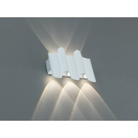 Настінний LED світильник хвилястий білий 5 Вт Diasha 0224/5WH