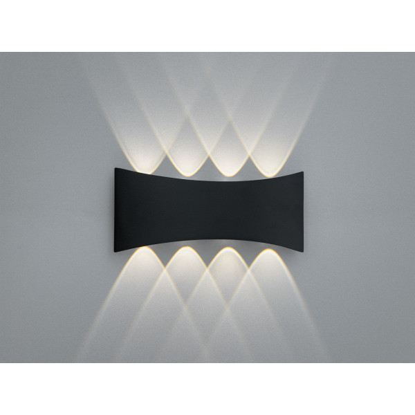 Світильник LED фасадний Diasha чорний 4W 4 промені Diasha DFB-2325-8ABK