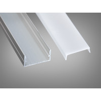 Профіль для LED стрічки, накладний Diasha PL-2010-3M