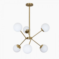 Люстра лофт Levistella 7529810-6 BRZ+WH Люстра лофт Levistella 7529810-6 BRZ+WH