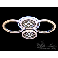 Cветодиодная люстра в спальню Diasha AD8200/2+2HR LED 3color dimmer 