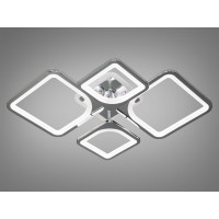 Люстры светодиодные потолочные с пультом Diasha 8060/2+2HR LED 3color dimmer