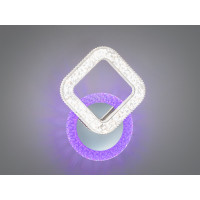 Привабливий Led світильник з кольоровою підсвіткою, 20W, золото Diasha 2205/1HR