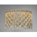 Світлодіодна підвісна люстра Diasha 52 Вт золото Diasha 582/400G