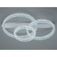 Стельова LED люстра кільця біла 103W Diasha MX78203/500+400+300WH